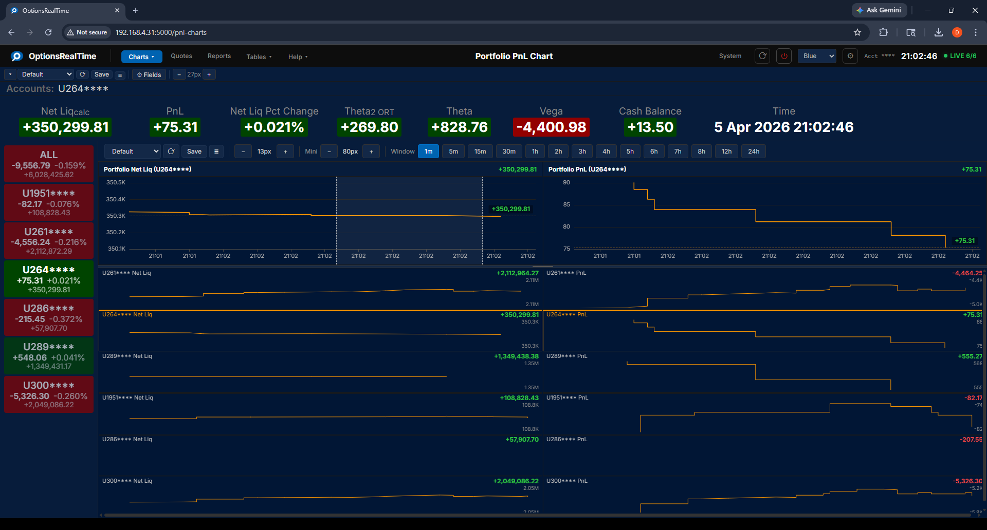 Portfolio PnL - Zoom