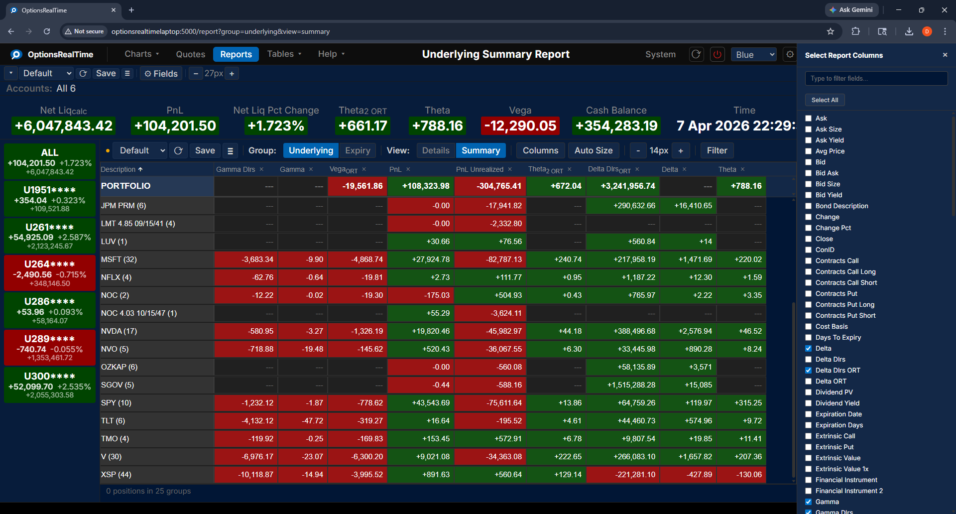Select Columns